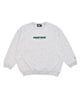 FORGET NEVER フォーゲットネバー キッズ スウェット バックプリント LOGO 244OO3TR097FN(WHT-130cm)