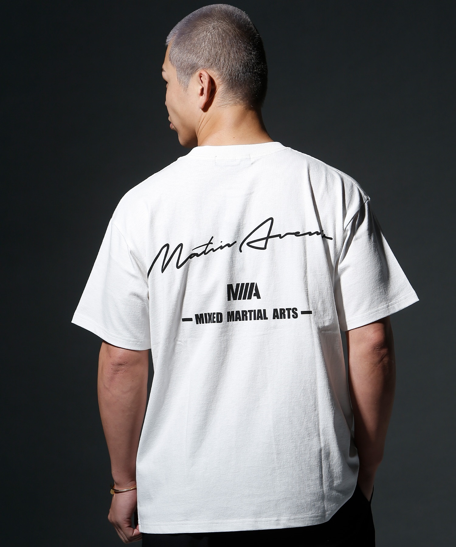 MATIN AVENIR マタンアヴニール Tシャツ 半袖 メンズ レディース バックプリント ビッグシルエット MA024014 ムラサキスポーツ限定(WT-XS)