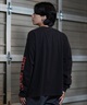 LURKING CLASS ラーキングクラス 長袖 Tシャツ メンズ ロンT フロントプリント ムラサキスポーツ限定 ST24FTM06(BKAD-M)