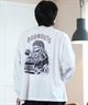 LURKING CLASS ラーキングクラス 長袖 Tシャツ メンズ ロンT バックプリント ST24FTM03 ムラサキスポーツ限定(WHITE-M)