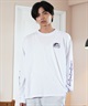 LURKING CLASS ラーキングクラス 長袖 Tシャツ メンズ ロンT バックプリント ST24FTM02 ムラサキスポーツ限定(WHITE-M)