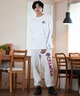 LURKING CLASS ラーキングクラス 長袖 Tシャツ メンズ ロンT バックプリント ST24FTM02 ムラサキスポーツ限定(WHITE-M)