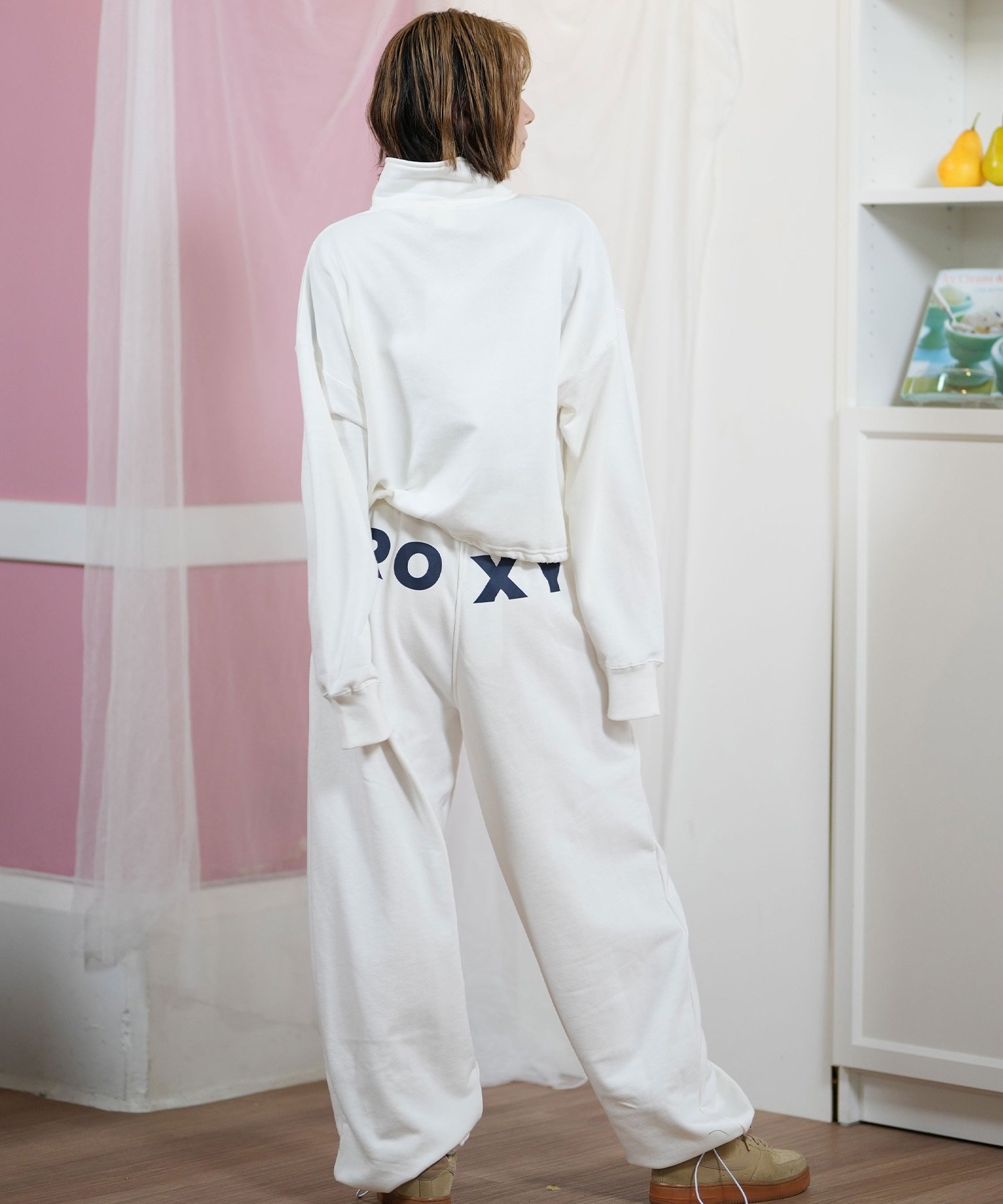 ROXY ロキシー トレーナー レディース ジップアップ スウェット RZP251642M(WHT-S)