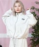 ROXY ロキシー トレーナー レディース ジップアップ スウェット RZP251642M(WHT-S)