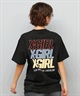 X-girl エックスガール 半袖 Tシャツ レディース 3連ロゴ バックプリント TRIPLE LOGO S S TEE 105251011032(WHITE-M)