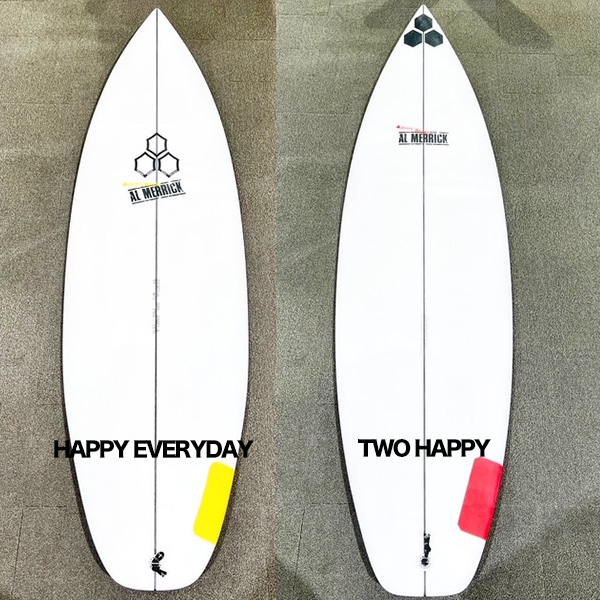 Happy Everyday | Surfboard by Al Merrick使用回数は15回程度です
